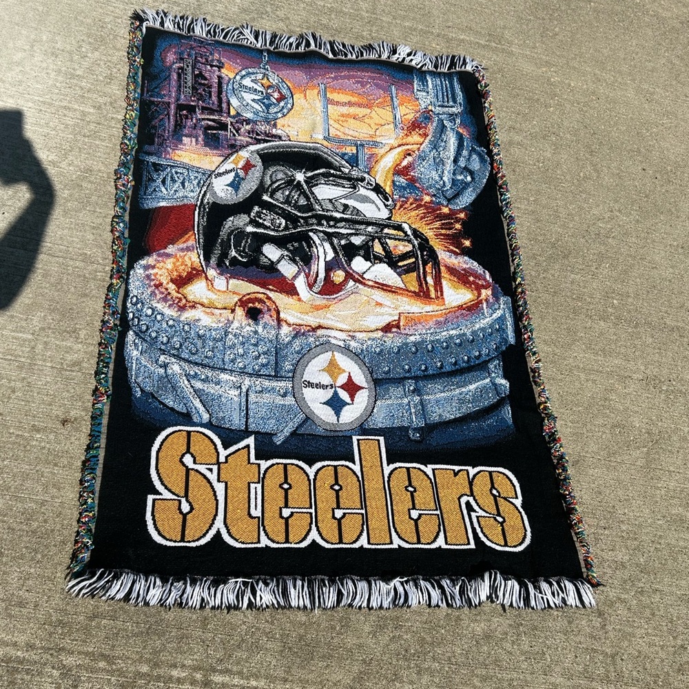 Pittsburgh Steelers Home Field Advantage unisex woven Tapestry